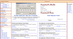 Desktop Screenshot of functionx.com